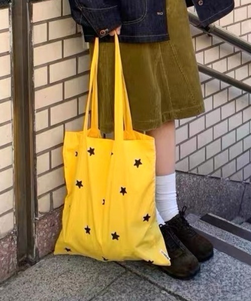 バイカラーSTARロゴトートバッグ（トートバッグ）｜Vipoa（ヴィポア
