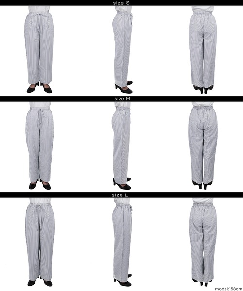 coca（coca）（コカ）の「とろみサッカーイージーパンツ（その他パンツ・レディース・ネイビー/ライトグレー・L/S/M）」の16枚目の写真