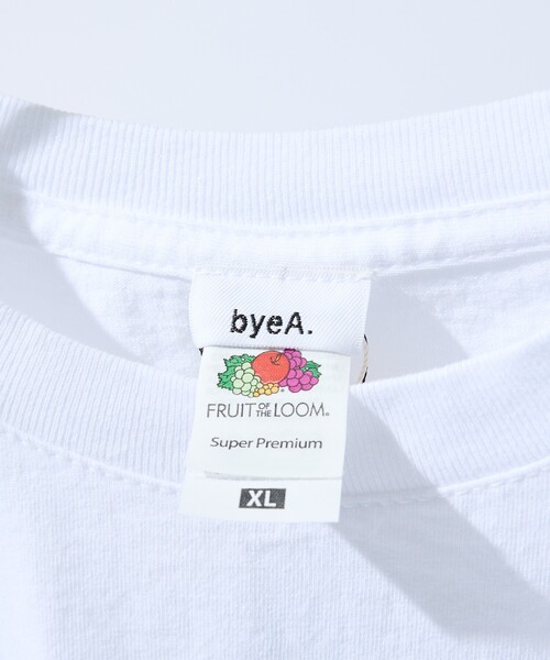 byeA.(バイエー)の「【byeA. / バイエー】NOT APPLE TEE LEMON / ノットアップルTシャツ / レモン / 半袖Tシャツ / ユニセックス(Tシャツ/カットソー・メンズ・ブラック/ホワイト・L/XL)」の7枚目の写真