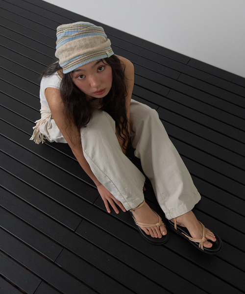 BYOTHERS(バイオザーズ)の「Soleil Knot Sandals(サンダル・レディース・ブラック/ベージュ・23cm/23.5cm/24cm/24.5cm/25cm)」の6枚目の写真