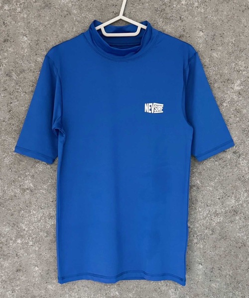 ZI-ON（ジーオン）の「メンズ ラッシュガード 水着 半袖 プリント ロゴ バックプリント ネブサーフ NEV（Tシャツ/カットソー・メンズ・オレンジ/ネイビー/ブラック/チャコールグレー/イエロー/オフホワイト/ロイヤルブルー/ホワイト系その他・L/M/XL）」の10枚目の写真