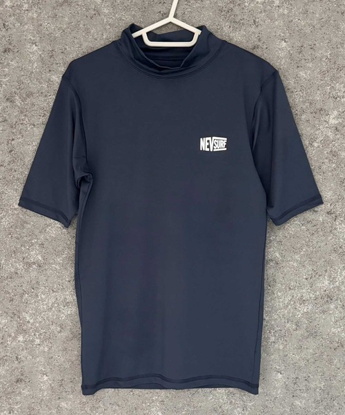 ZI-ON（ジーオン）の「メンズ ラッシュガード 水着 半袖 プリント ロゴ バックプリント ネブサーフ NEV（Tシャツ/カットソー・メンズ・オレンジ/ネイビー/ブラック/チャコールグレー/イエロー/オフホワイト/ロイヤルブルー/ホワイト系その他・L/M/XL）」の12枚目の写真
