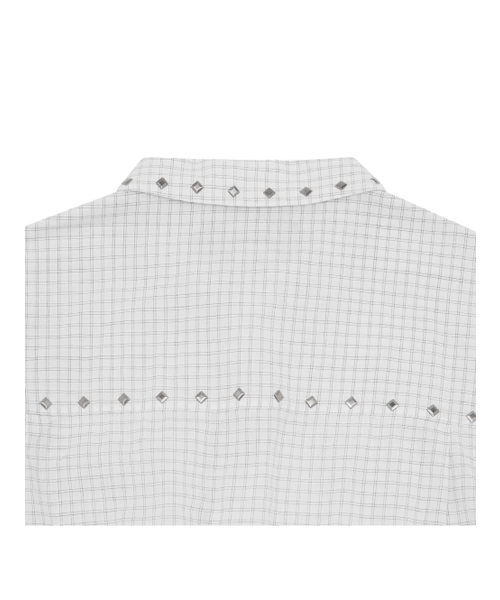 MEA（メア）の「STUDDED CHECK SHIRT [WHITE]（シャツ/ブラウス・メンズ・その他・2/3）」の4枚目の写真