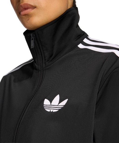 adidas(アディダス)の「adidas FIREBIRD TRACK TOP LOOSE / アディダス ファイヤーバード トラックトップ ルーズ(ジャージ・レディース・ブラック・S/M/L)」の2枚目の写真