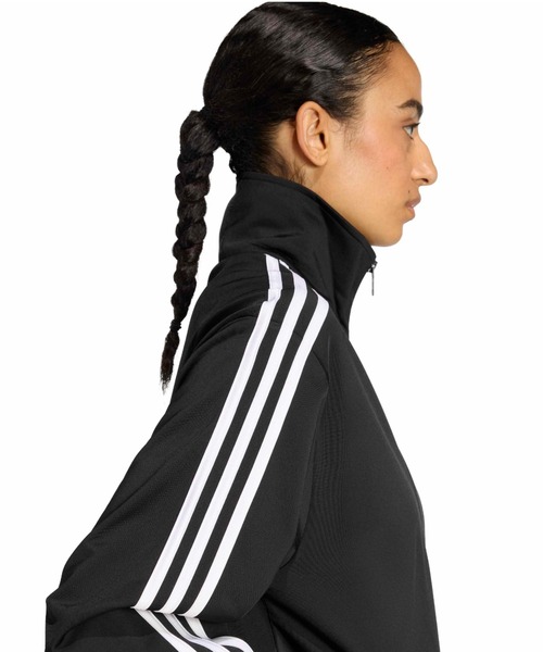 adidas(アディダス)の「adidas FIREBIRD TRACK TOP LOOSE / アディダス ファイヤーバード トラックトップ ルーズ(ジャージ・レディース・ブラック・S/M/L)」の5枚目の写真