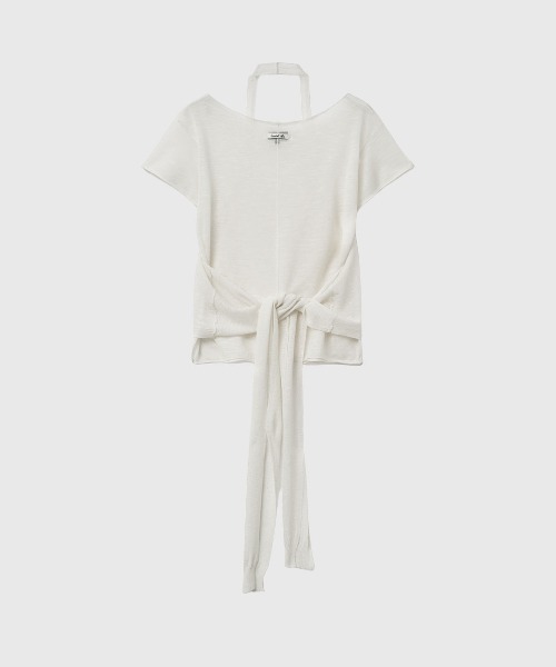 GENERAL IDEA(ジェネラルアイデア)の「【GENERAL IDEA】 シースルーレイヤードニットセット / SEE THROUGH HALTER NECK LAYERED KNIT SET(Tシャツ/カットソー・レディース・ブラック/アイボリー/ピンク・S/L/M)」の10枚目の写真