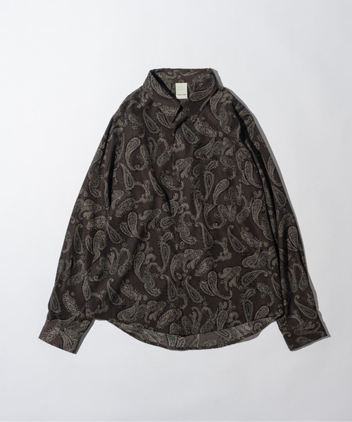 CASPER JOHN(キャスパージョン)の「Paisley shirts/ペイズリーシャツ(シャツ/ブラウス・メンズ・ブルー/ブラウン・X-SMALL/LARGE/MEDIUM/SMALL)」の9枚目の写真
