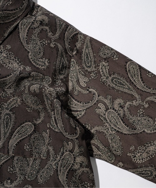 CASPER JOHN(キャスパージョン)の「Paisley shirts/ペイズリーシャツ(シャツ/ブラウス・メンズ・ブルー/ブラウン・X-SMALL/LARGE/MEDIUM/SMALL)」の16枚目の写真