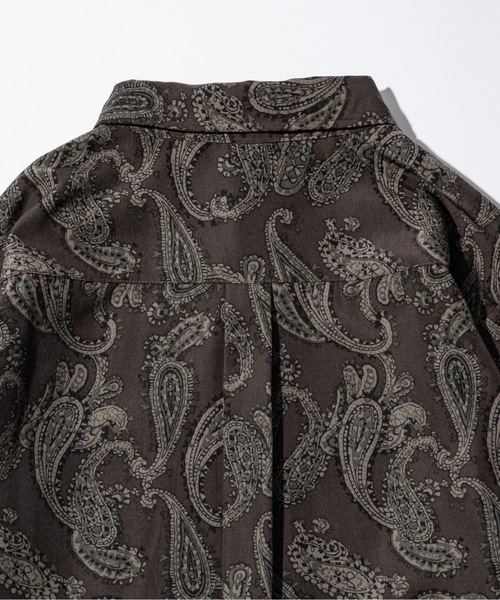 CASPER JOHN(キャスパージョン)の「Paisley shirts/ペイズリーシャツ(シャツ/ブラウス・メンズ・ブルー/ブラウン・X-SMALL/LARGE/MEDIUM/SMALL)」の17枚目の写真