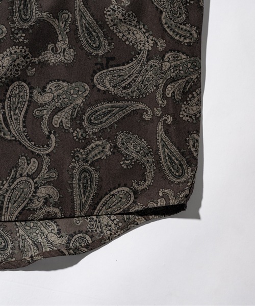CASPER JOHN(キャスパージョン)の「Paisley shirts/ペイズリーシャツ(シャツ/ブラウス・メンズ・ブルー/ブラウン・X-SMALL/LARGE/MEDIUM/SMALL)」の20枚目の写真