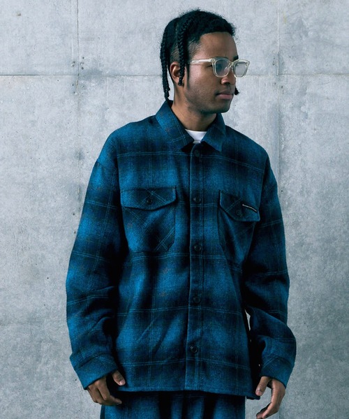 VIRGOwearworks(ヴァルゴウェアワークス)の「ESSENTIAL CPO SHIRT(シャツ/ブラウス・メンズ・レッド/ブルー/グレー・4/3/2)」の2枚目の写真
