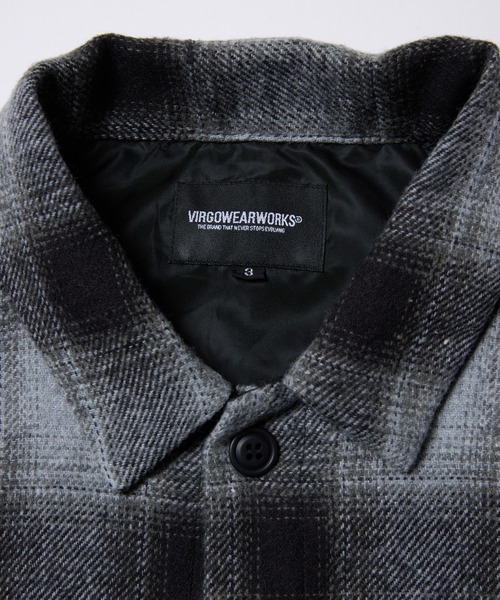 VIRGOwearworks(ヴァルゴウェアワークス)の「ESSENTIAL CPO SHIRT(シャツ/ブラウス・メンズ・レッド/ブルー/グレー・4/3/2)」の10枚目の写真