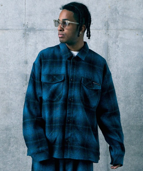 VIRGOwearworks(ヴァルゴウェアワークス)の「ESSENTIAL CPO SHIRT(シャツ/ブラウス・メンズ・レッド/ブルー/グレー・4/3/2)」の14枚目の写真