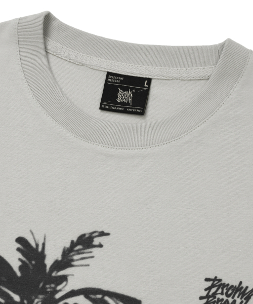 BROWNBREATH（ブラウンブレス）の「PALM COAST SLEEVELESS - GREY（Tシャツ/カットソー・レディース・その他・SMALL/MEDIUM/LARGE/X-LARGE）」の3枚目の写真