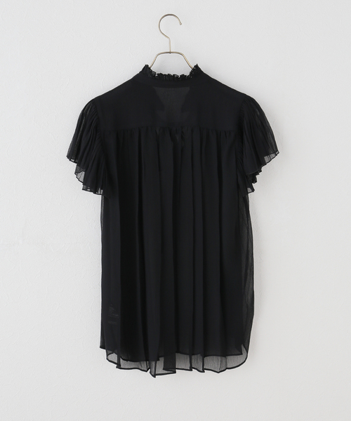 IENA(イエナ)の「《WEB/一部店舗限定》BOUQUET de L’UNE/リュンヌ ブラウス(シャツ/ブラウス・レディース・ブラック・FREE)」の13枚目の写真