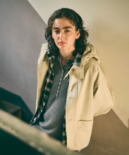 kha:ki（カーキ）の「「KHA:KI / カーキ」GAS PARKA（その他アウター・レディース・オリーブ/ベージュ/グレイッシュベージュ/ブラック・1/2）」の5枚目の写真