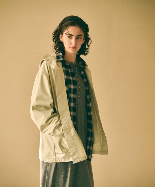 kha:ki（カーキ）の「「KHA:KI / カーキ」GAS PARKA（その他アウター・レディース・オリーブ/ベージュ/グレイッシュベージュ/ブラック・1/2）」の9枚目の写真
