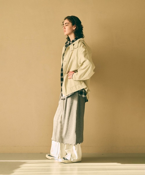 kha:ki（カーキ）の「「KHA:KI / カーキ」GAS PARKA（その他アウター・レディース・オリーブ/ベージュ/グレイッシュベージュ/ブラック・1/2）」の10枚目の写真