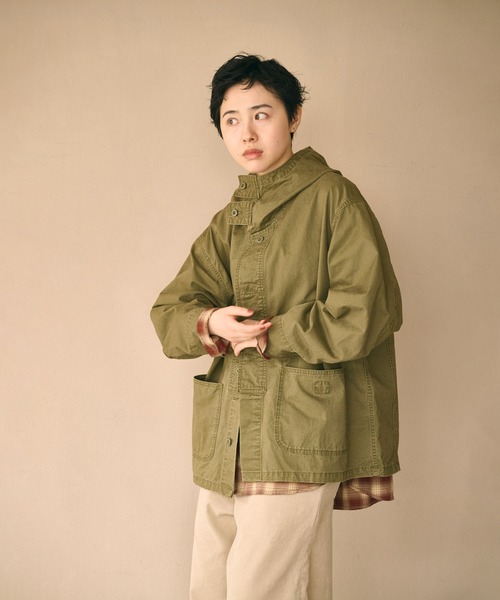 kha:ki（カーキ）の「「KHA:KI / カーキ」GAS PARKA（その他アウター・レディース・オリーブ/ベージュ/グレイッシュベージュ/ブラック・1/2）」の18枚目の写真
