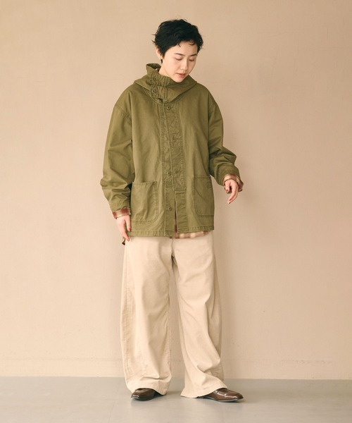 kha:ki（カーキ）の「「KHA:KI / カーキ」GAS PARKA（その他アウター・レディース・オリーブ/ベージュ/グレイッシュベージュ/ブラック・1/2）」の19枚目の写真