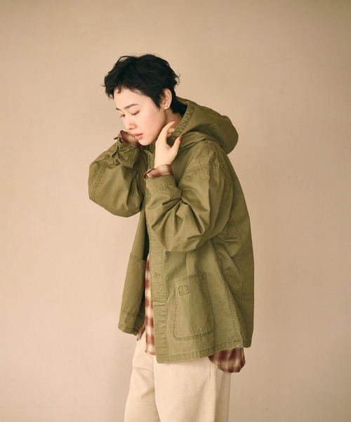 kha:ki（カーキ）の「「KHA:KI / カーキ」GAS PARKA（その他アウター・レディース・オリーブ/ベージュ/グレイッシュベージュ/ブラック・1/2）」の20枚目の写真