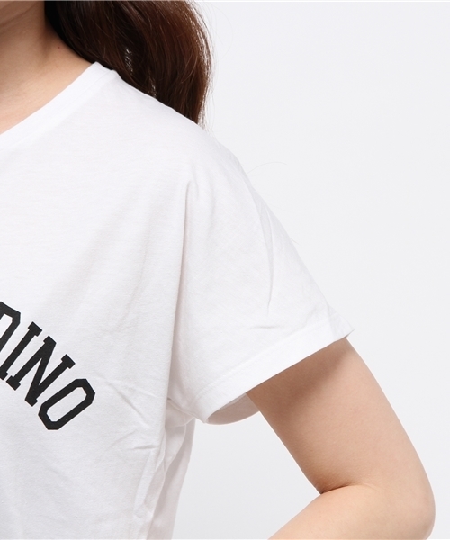 earth music&ecology(アースミュージックアンドエコロジー)の「【2016Summer】ドルマンロゴTシャツ(Tシャツ/カットソー・レディース・オフホワイト/LT.Gray/ブラック/カーキ・FREE)」の13枚目の写真