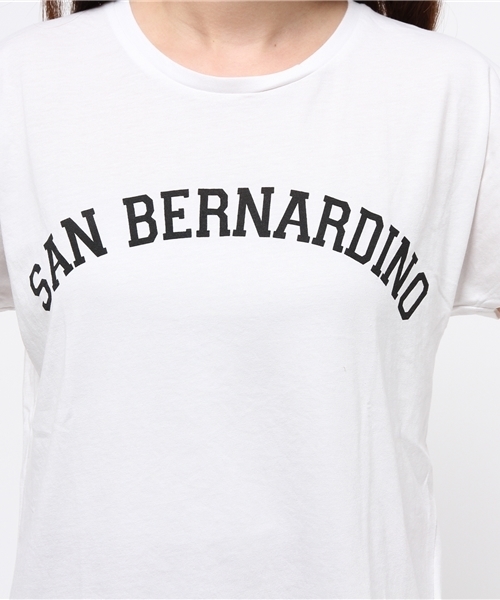 earth music&ecology(アースミュージックアンドエコロジー)の「【2016Summer】ドルマンロゴTシャツ(Tシャツ/カットソー・レディース・オフホワイト/LT.Gray/ブラック/カーキ・FREE)」の5枚目の写真