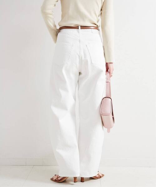 B.C STOCK（ベーセーストック）の「《追加11》ウォッシャブル / DU JOUR / デュ ジュール BARREL BAGGY JEAN（デニムパンツ・レディース・ホワイト系その他/ブルー/ネイビー・38/34/36）」の11枚目の写真