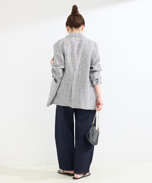 B.C STOCK（ベーセーストック）の「《追加11》ウォッシャブル / DU JOUR / デュ ジュール BARREL BAGGY JEAN（デニムパンツ・レディース・ホワイト系その他/ブルー/ネイビー・38/34/36）」の15枚目の写真