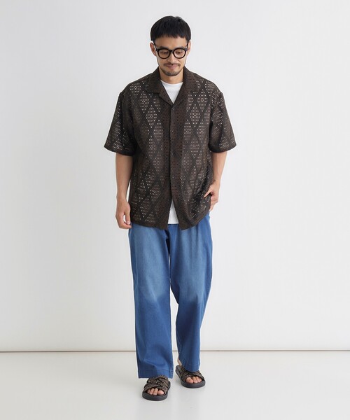 BACK NUMBER(バックナンバー)の「メッシュイージーパンツ(その他パンツ・メンズ・ブラック/ブルー系その他・05/06/04/03)」の6枚目の写真