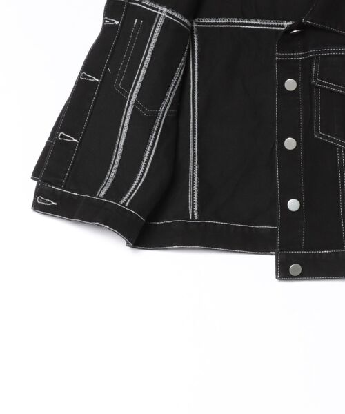 almo(アルモ)の「【LAMPOON】ブラックデニムセットアップ(セットアップ・レディース・ブラック・MEDIUM/SMALL/LARGE)」の10枚目の写真