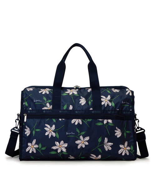 LeSportsac（レスポートサック）の「DELUXE LG WEEKENDER フローラルブルームズネイビー（ボストンバッグ・レディース・ブルー・FREE）」の11枚目の写真