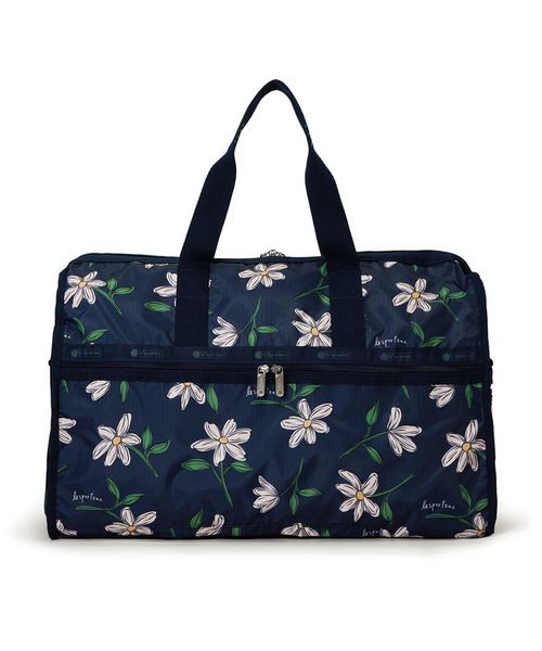 LeSportsac（レスポートサック）の「DELUXE LG WEEKENDER フローラルブルームズネイビー（ボストンバッグ・レディース・ブルー・FREE）」の13枚目の写真