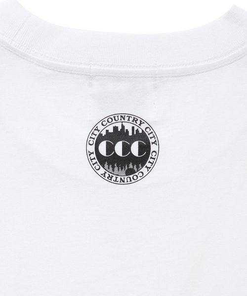 CITY COUNTRY CITY(シティーカントリーシティー)の「CITY COUNTRY CITY / シティーカントリーシティー CCC JAZZ(Tシャツ/カットソー・メンズ・ネイビー/ホワイト・SMALL/LARGE/MEDIUM)」の5枚目の写真