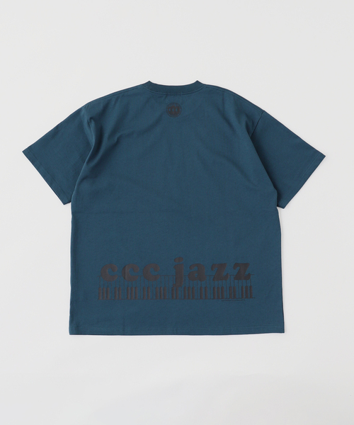CITY COUNTRY CITY(シティーカントリーシティー)の「CITY COUNTRY CITY / シティーカントリーシティー CCC JAZZ(Tシャツ/カットソー・メンズ・ネイビー/ホワイト・SMALL/LARGE/MEDIUM)」の12枚目の写真