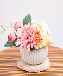 COMMON WARE（コモンウェアー）の「MRW : CT flower porcelain vacse 触媒加工花束 フラワーベースセット（フラワーベース）」