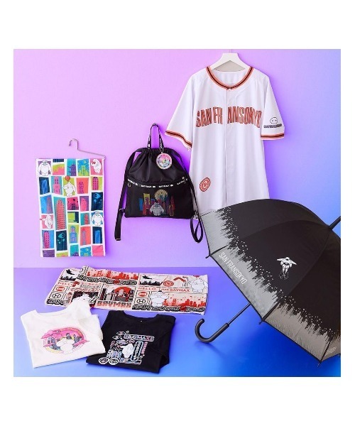 Disney(ディズニー)の「ナップサック「ベイマックス」(バックパック/リュック・レディース・ブラック・-)」の10枚目の写真