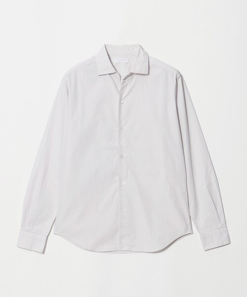 BEAUTY&YOUTH UNITED ARROWS(ビューティーアンドユースユナイテッドアローズ)の「【WEB限定 WARDROBE SMART】コットン ワイドカラー スキッパー シャツ(シャツ/ブラウス・メンズ・ブラック/コバルトブルー/ホワイト/ライトグレー・M/L/XL/S)」の3枚目の写真