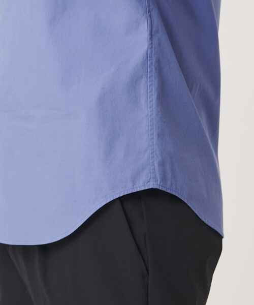 BEAUTY&YOUTH UNITED ARROWS(ビューティーアンドユースユナイテッドアローズ)の「【WEB限定 WARDROBE SMART】コットン ワイドカラー スキッパー シャツ(シャツ/ブラウス・メンズ・ブラック/コバルトブルー/ホワイト/ライトグレー・M/L/XL/S)」の10枚目の写真
