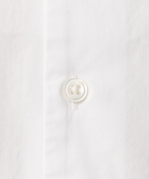 BEAUTY&YOUTH UNITED ARROWS(ビューティーアンドユースユナイテッドアローズ)の「【WEB限定 WARDROBE SMART】コットン ワイドカラー スキッパー シャツ(シャツ/ブラウス・メンズ・ブラック/コバルトブルー/ホワイト/ライトグレー・M/L/XL/S)」の8枚目の写真