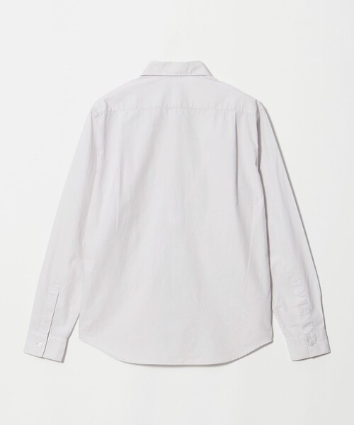 BEAUTY&YOUTH UNITED ARROWS(ビューティーアンドユースユナイテッドアローズ)の「【WEB限定 WARDROBE SMART】コットン ワイドカラー スキッパー シャツ(シャツ/ブラウス・メンズ・ブラック/コバルトブルー/ホワイト/ライトグレー・M/L/XL/S)」の5枚目の写真