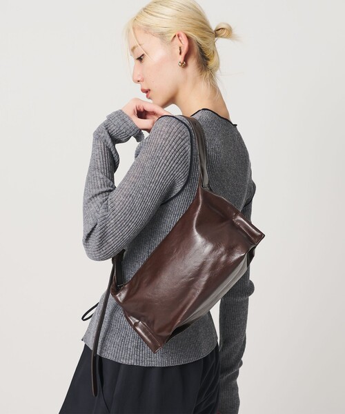 mur(ミュール)の「<mur>NUOVO BAG MINI ショルダーバッグ(ショルダーバッグ・レディース・ブラック/ダークブラウン・FREE)」の1枚目の写真