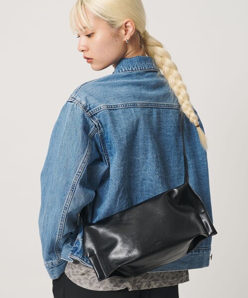 mur(ミュール)の「<mur>NUOVO BAG MINI ショルダーバッグ(ショルダーバッグ・レディース・ブラック/ダークブラウン・FREE)」の20枚目の写真