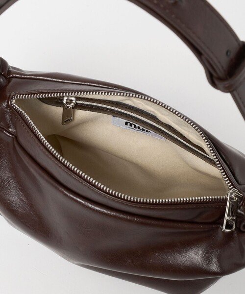 mur(ミュール)の「<mur>NUOVO BAG MINI ショルダーバッグ(ショルダーバッグ・レディース・ブラック/ダークブラウン・FREE)」の10枚目の写真