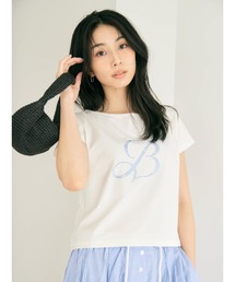 CRYSTAL B LOGO TEE