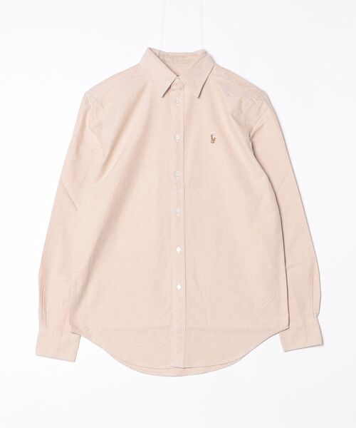 POLO RALPH LAUREN（ポロ ラルフ ローレン）の「クラシック フィット コットン オックスフォード シャツ（シャツ/ブラウス・レディース・ブラウン系6・S/M/XS）」の4枚目の写真