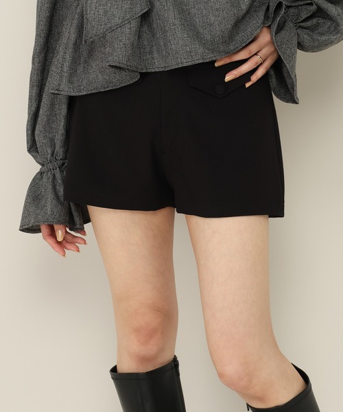 Heather(ヘザー)の「アソートコンパクトタイトショートパンツ 1063858(その他パンツ・レディース・ブラック系その他/グレー/ブラック・S/M)」の2枚目の写真