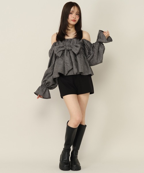 Heather(ヘザー)の「アソートコンパクトタイトショートパンツ 1063858(その他パンツ・レディース・ブラック系その他/グレー/ブラック・S/M)」の22枚目の写真