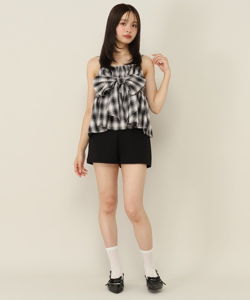 Heather(ヘザー)の「アソートコンパクトタイトショートパンツ 1063858(その他パンツ・レディース・ブラック系その他/グレー/ブラック・S/M)」の9枚目の写真