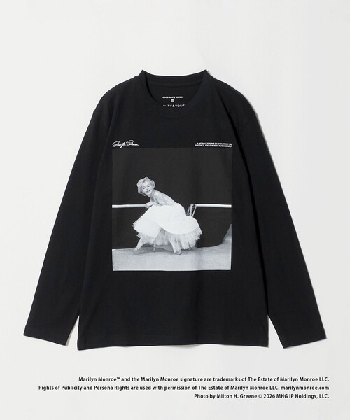 GOOD ROCK SPEED(グッドロックスピード)の「【別注】<GOOD ROCK SPEED>Marilyn Monroe/ロングスリーブ Tシャツ(Tシャツ/カットソー・レディース・ブラック/ホワイト・FREE)」の14枚目の写真